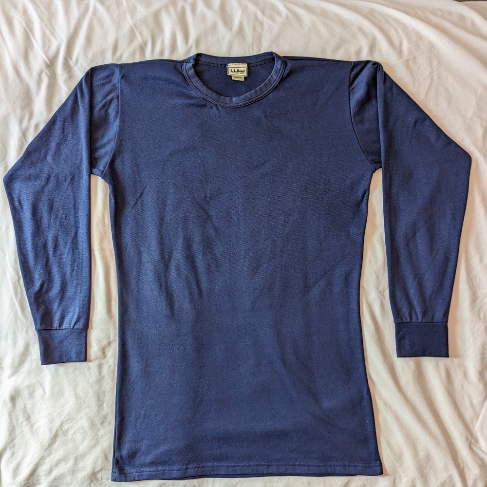 L.L.Bean Thermal Base Layer Top Midweight. Men's Large Tall Fitted